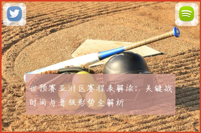 世预赛亚洲区赛程表解读：关键战时间与晋级形势全解析